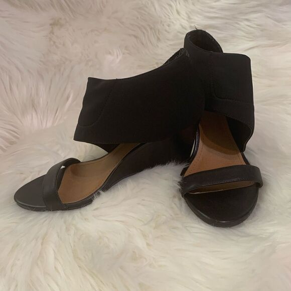 14th & Union black wedges, size 8 1/2 - Picture 5 of 14
